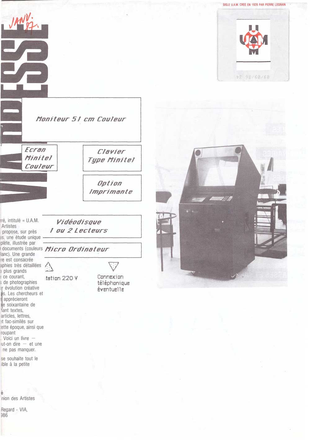 VIA PRESSE 1987